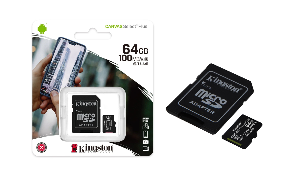 Micro SD Kingston Canvas Select Plus SDCS2 64GB