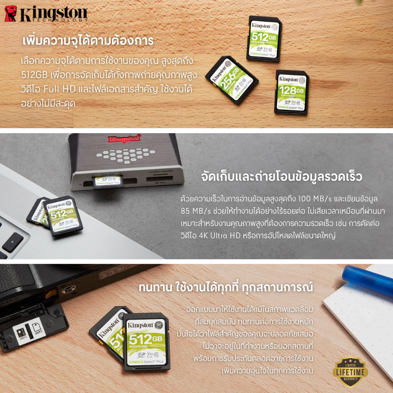 KINGSTON SD Card Canvas Select Plus SDS2