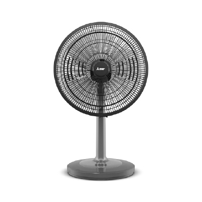 MITSUBISHI 18-Inch Table Fan Model D18A-GB Gray | OfficeMate