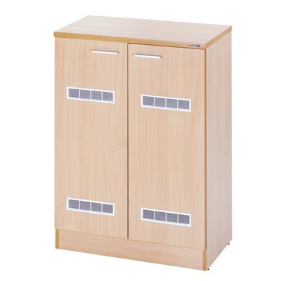FURRADEC ตู้รองเท้าบานปิด 5 ชั้น รุ่น SCH710 สีบีช Furradec