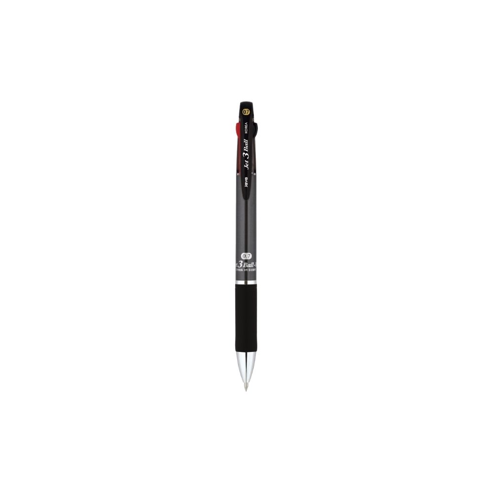 ปากกาลูกลื่น JAVA JET3BALL-M ขนาด 0.7 มม. ด้ามสีดำ | B2S