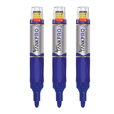 QUANTUM ปากกาไวท์บอร์ด รุ่น TANKPRO หมึกสีน้ำเงิน (แพ็ค 3 ด้าม ...