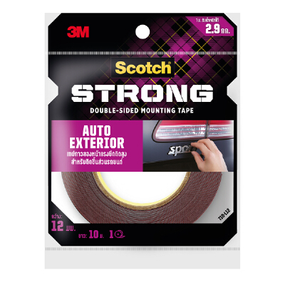 3M Scotch Auto Exterior Double-Sided Mounting Tape 12 mm x 1.5 m