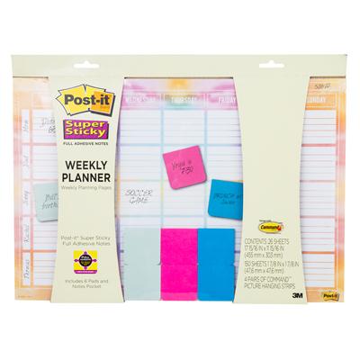 Post It Weekly Planner