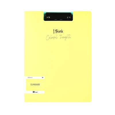 คลิปบอร์ด A4 ไอดิ้งค์ เหลือง อี-ไฟล์ CCB20 | OfficeMate