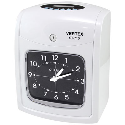 Time Recording Box Time Recorder Gray | OfficeMate