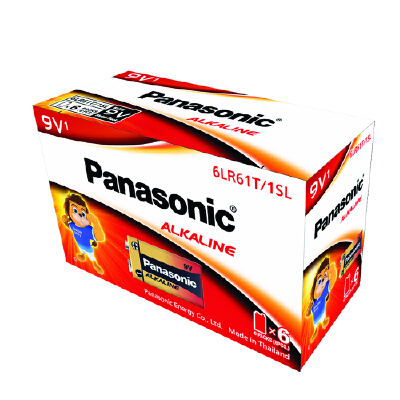 Panasonic 6LR61 9V Alkaline Battery – Kamerastore