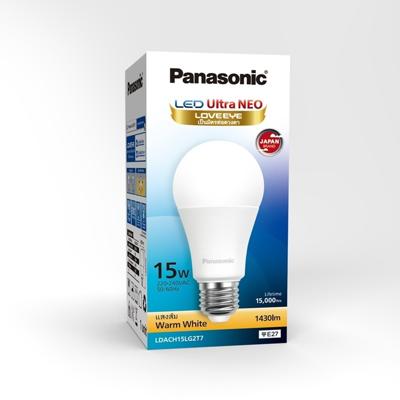 PANASONIC หลอด LED ULTRA NEO รุ่น LDACH15LG2T7 แสงส้ม 15 วัตต์ Panasonic