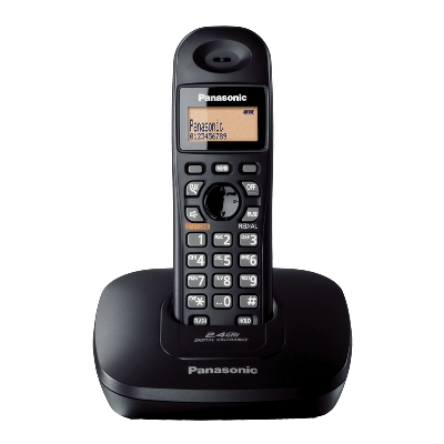 โทรศัพท์ไร้สาย สีดำ Panasonic KX-TG3611BXB