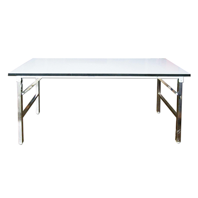 STB โต๊ะพับอเนกประสงค์ TB-60180 สีขาว ขนาด 180x60x75 ซม. STB
