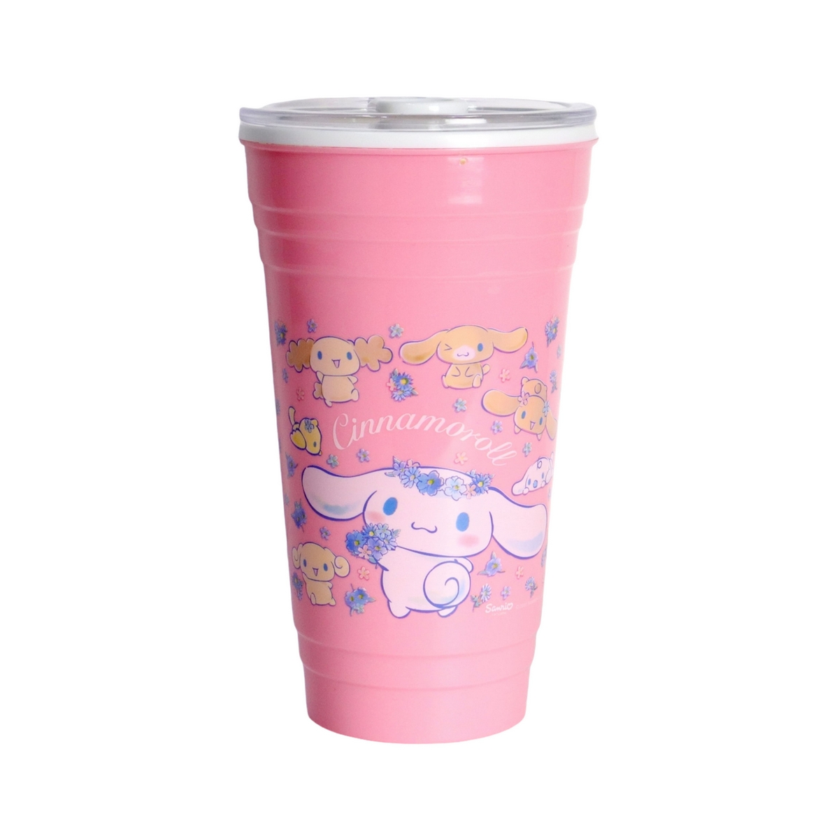 V.S. แก้วเก็บความเย็น ลาย Cinnamoroll สีชมพู ความจุ 34 Oz. | B2S