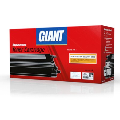 GIANT ตลับหมึกโทนเนอร์ รุ่น GBR2260 TN-2260 สำหรับเครื่องพิมพ์ BROTHER ...