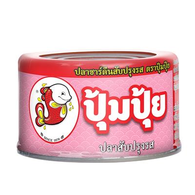 ปลากระป๋องปุ้มปุ้ย ปลาซาร์ดีนสับปรุงรส 80 กรัม (ลัง) | OfficeMate