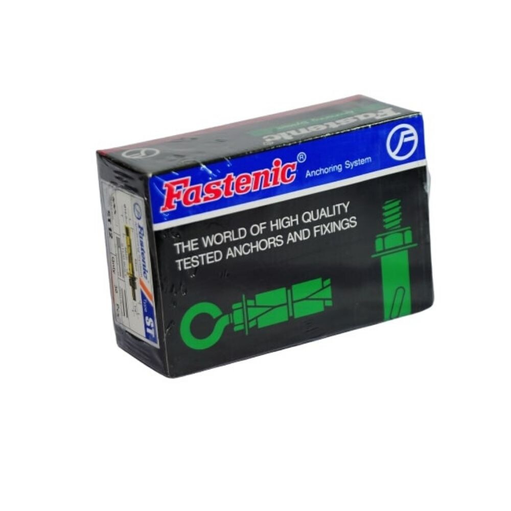 FASTENIC ST12 (ปุ๊กเหล็ก) ปลั๊กสตัดโบล์ท 1/2นิ้ว (30ตัว/กล่อง) | OfficeMate