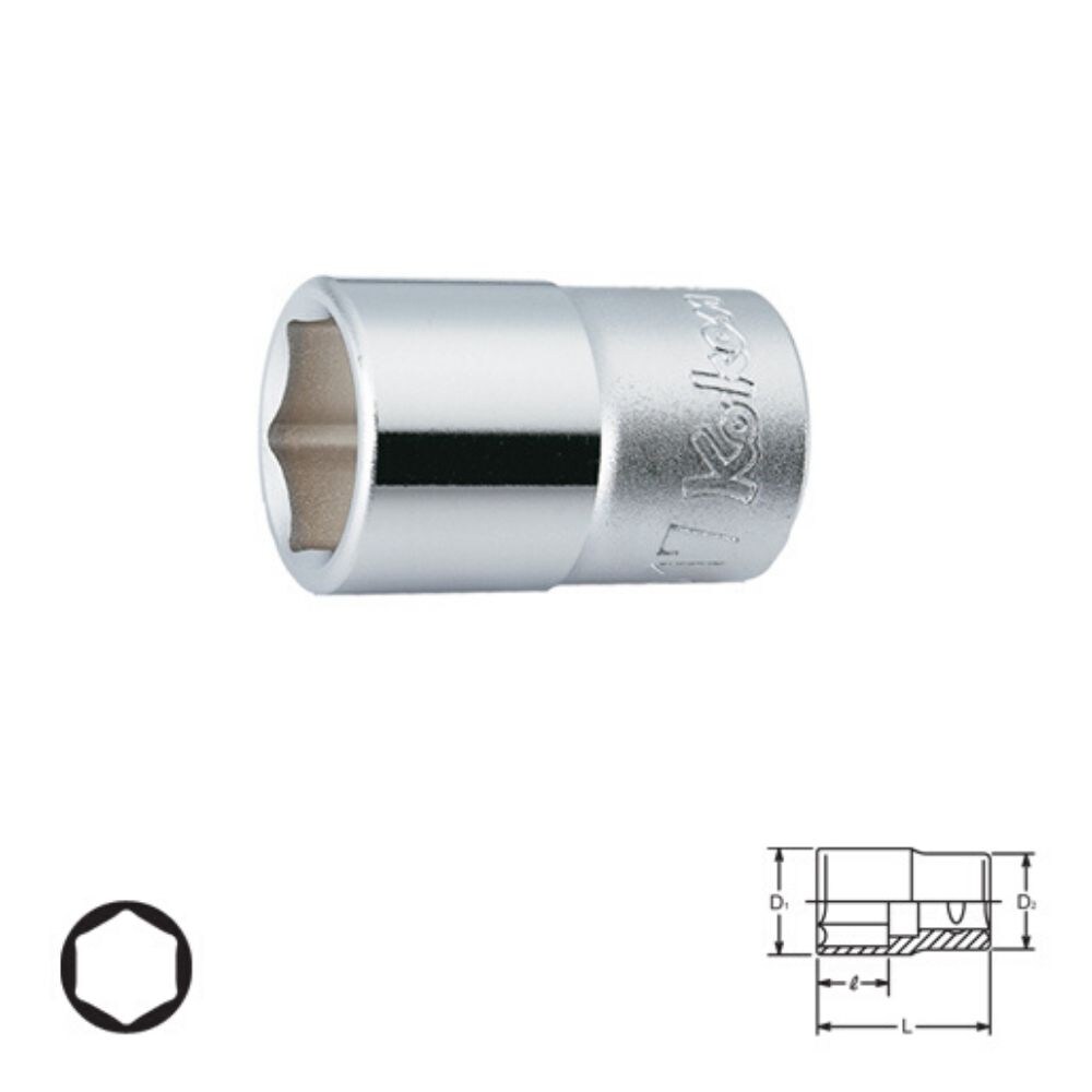 KOKEN 4400M 10 1 2 6P 10mm OfficeMate koken-4400m-10-1-2-6p-10mm-officemate