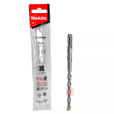 ดอกโรตารี่ MAKITA SDS PLUS 9x160 mm. (2 PLUS) D-08056 | OfficeMate