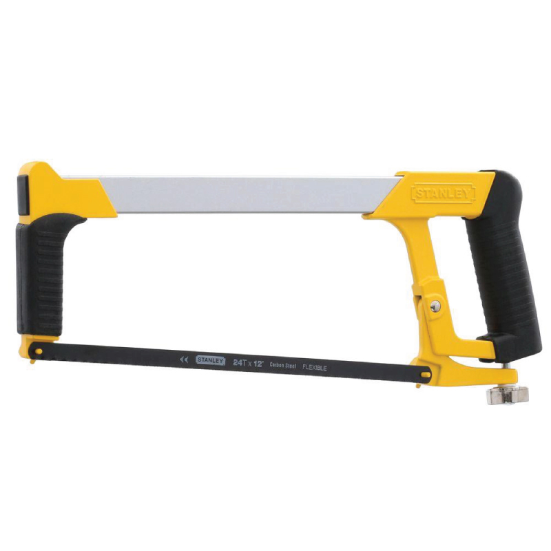 เลื่อยตัดเหล็ก STANLEY รุ่น 15-166 ขนาด 12 นิ้ว สีเหลือ Stanley
