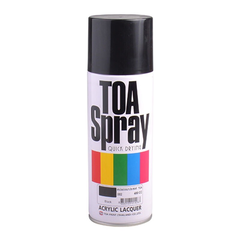 SPRAY ALL PURPOSES TOA No. 0002 Size 400 cc. Black | OfficeMate