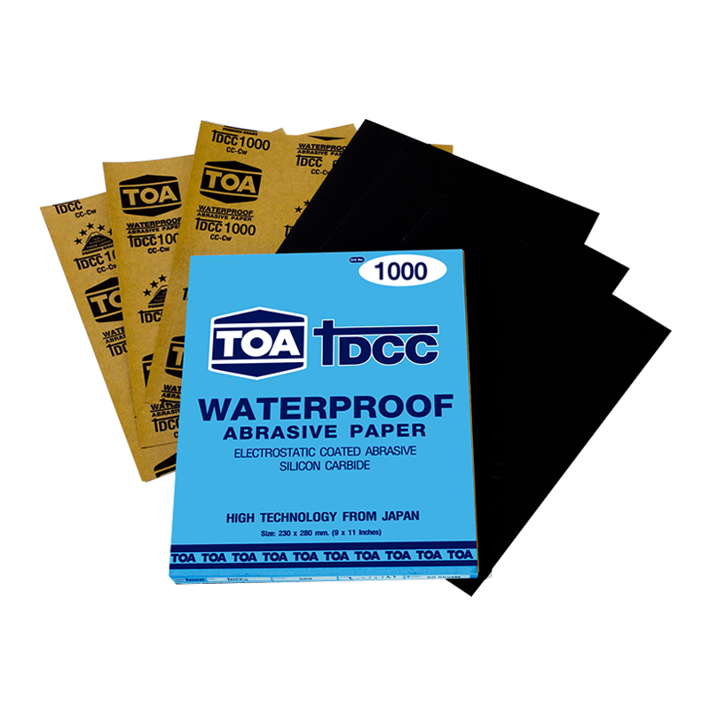 กระดาษทรายน้ำ TOA DCC เบอร์ 1000 ขนาด 9 x 11 นิ้ว OfficeMate