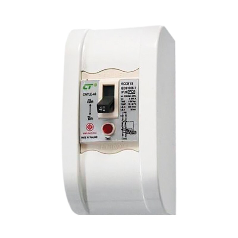 Earth Leakage Breaker CT ELECTRIC CNTLE- 40c 40A Size 40A White ...