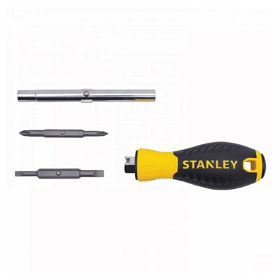 ไขควงสลับด้าม STANLEY รุ่น 68-012 สีเหลือง - ดำ Stanley