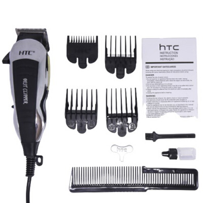 AIKIN HTC Professional Hair Clipper Carbon Steel Blade Adult Cordless Hair  Trimmer EU Plug