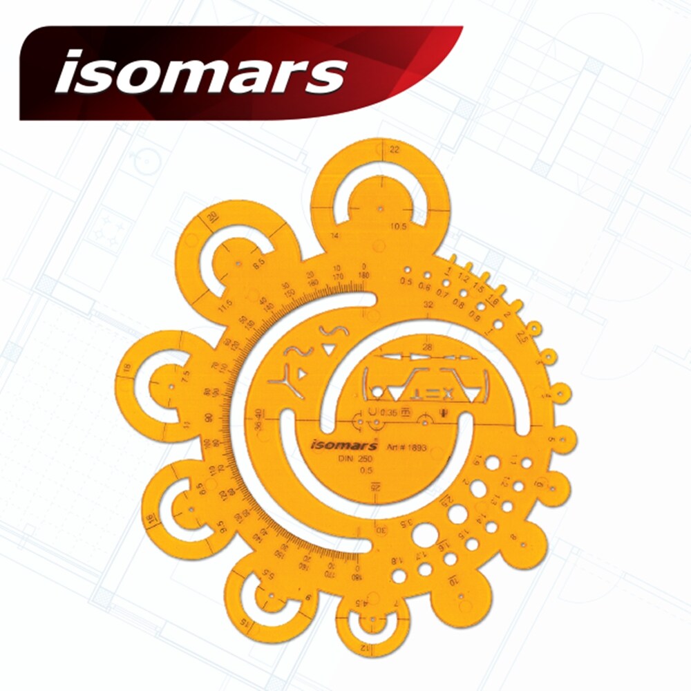 Isomars R140 แผ่นเพลทรัศมี ISOMARS | OfficeMate