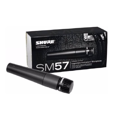 SHURE SM57-LC Cardioid Dynamic Instrument Microphone (SM57 SM 57 LC)