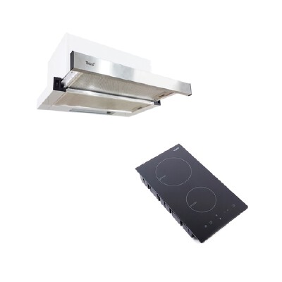 ชุดเซต HOOD TNP HD 60 SL PO+HOB TNP ID 2030DG TECNOGAS | OfficeMate