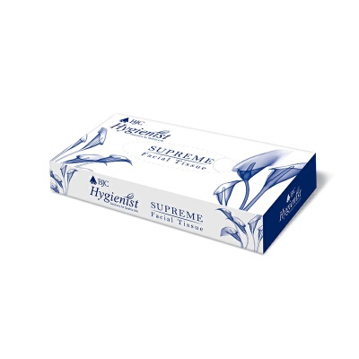 [ยกลัง] BJC Hygienist บีเจซี ไฮจีนิสท์ ซูพรีม กระดาษเช็ดหน้า แผ่นยาว 60 ...