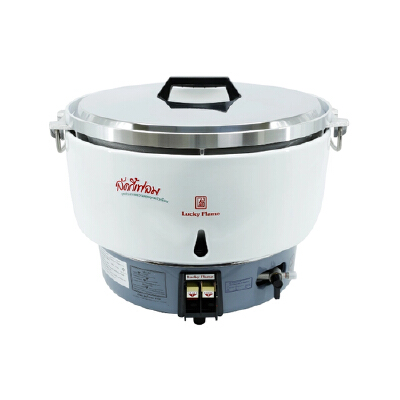 LUCKY FLAME Gas rice cooker automatic system, model LR-55A white 10 ...