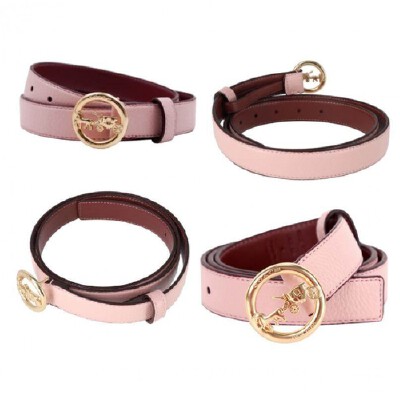 小物 Coach pink buckle belt photo key holder Coach pink buckle belt photo key holder Pink Coach Buckle Pink