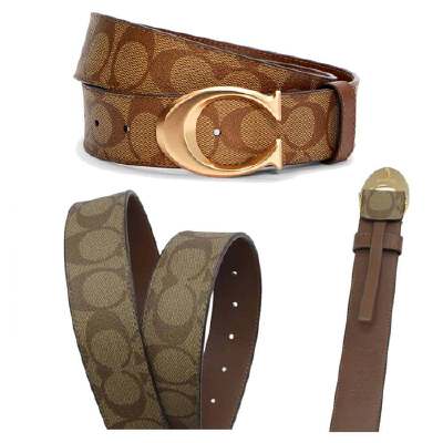 Signature Buckle Belt, 38 Mm