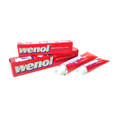 Wenol metal polish cream small tube 50 g. (pack of 2 tubes)