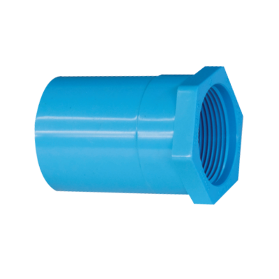DSAI PVC Female Threaded Adapter 4 Inch (1 Piece/Pack) | OfficeMate