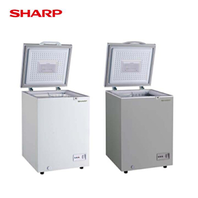 SHARP Chest Freezer SJ-CX100T-G Size 3.2Q 23L | OfficeMate