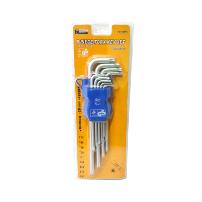 RHINO Set of 9 hex keys No.753S Torx head T10-T50 (set of 9 panels ...