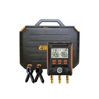 Elitech MS-1000 เกจวัดน้ำยาแอร์ดิจิตอล เครื่องมือช่างแอร์ Digital Gauge ...