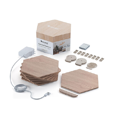 ชุดไฟตกแต่งห้อง NANOLEAF Elements Hexagons Smarter Kit 7 Panels pcs ...