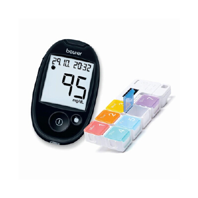 beurer Blood Glucose Meter GL44 LEAN เครื่องตรวจวัดน้ำตาล | OfficeMate