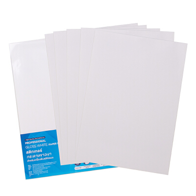 Altra Sticker® สติกเกอร์กระดาษขาวเงา A4 Laser Glossy White (woodfree ...