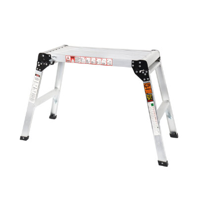 GIANT KINGKONG PRO บันไดนั่งร้านอะลูมิเนียม รุ่น LW302H สีเงิน ขนาด 2 ขั้น Giant Kingkong Pro
