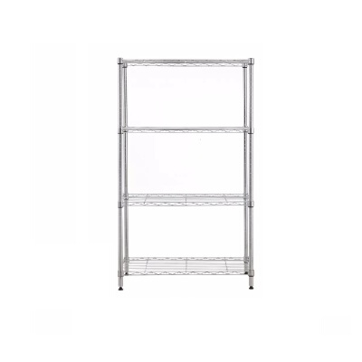 ชั้นวางปรับระดับได้ 5 ชั้น สีโครเมี่ยม ขนาด 35X60X115 cm. MZG 001-5T115 MZG