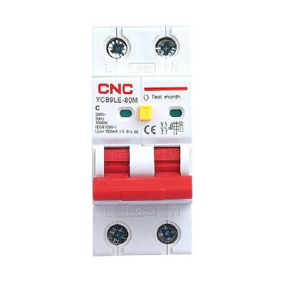 CNC ELECTRIC เบรกเกอร์กันดูด รุ่น RCBO-2P-32A-300mA 2P 32A 300mA 230V ...