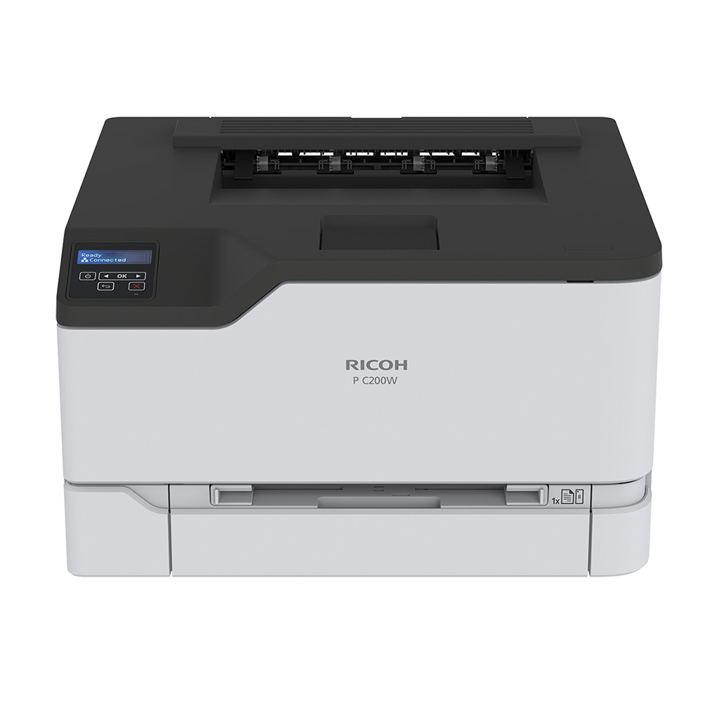 เครื่องปริ้น ยี่ห้อไหนดี RICOH รุ่น PC200W สีขาว