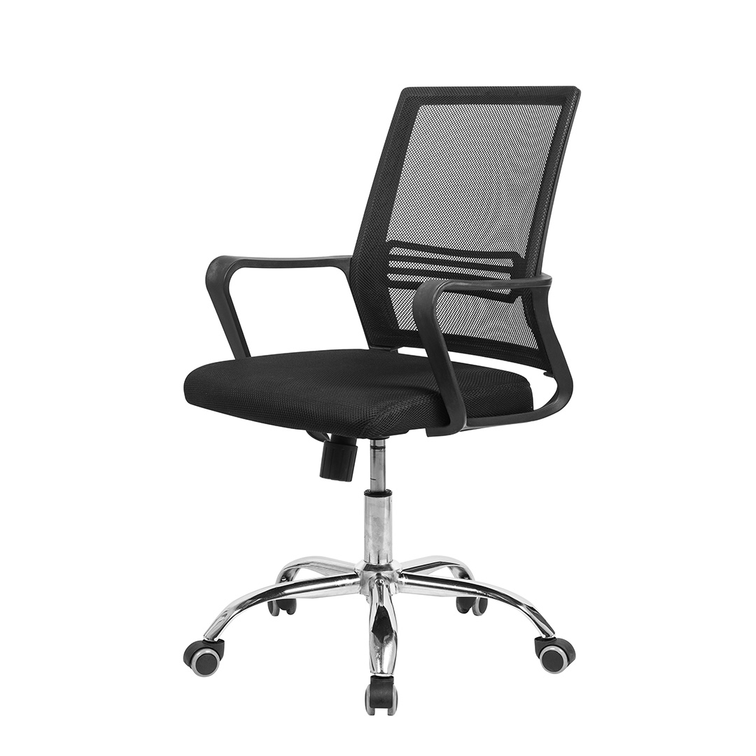 เก้าอี้สำนักงาน Ployly สีดำ