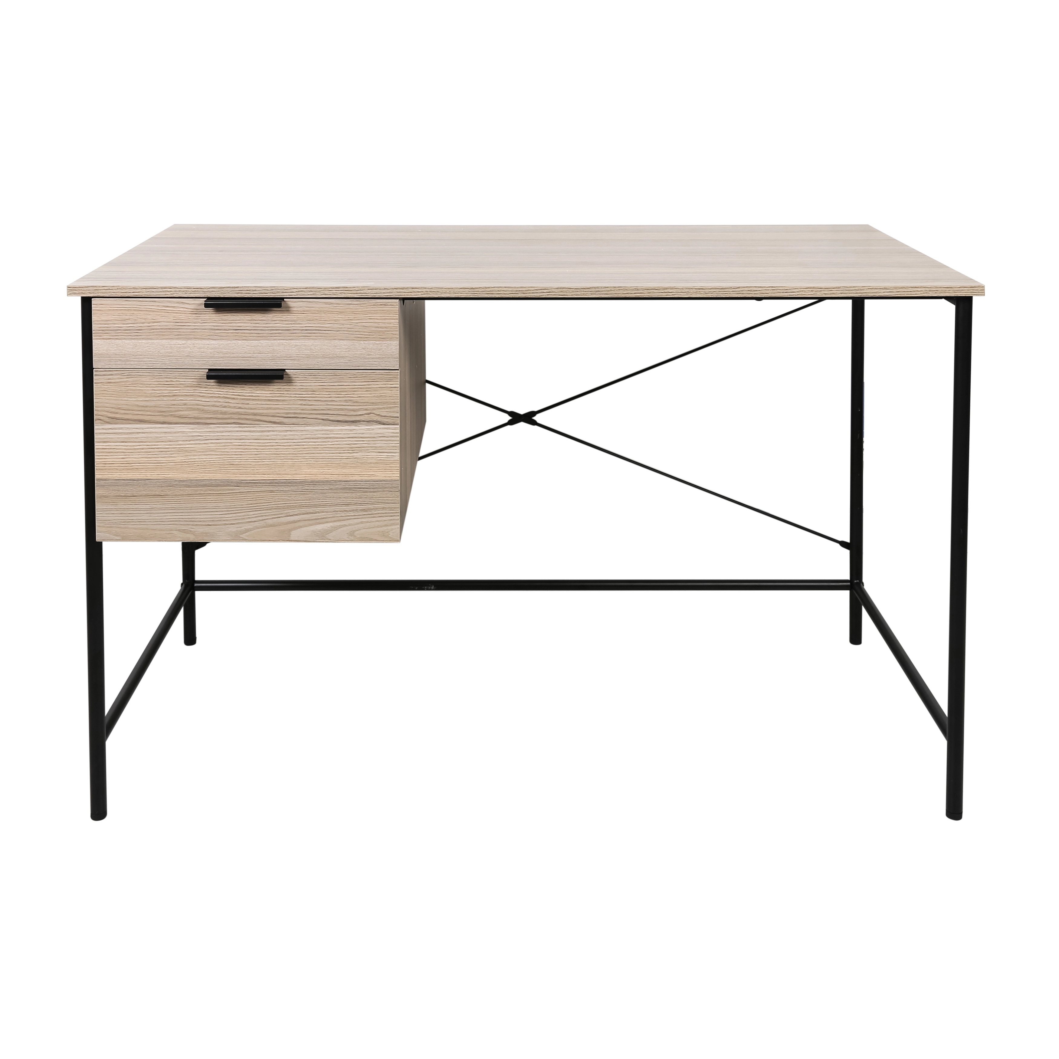 โต๊ะทำงานพร้อมลิ้้นชัก เฟอร์ราเดค CT-1830 สีวอลนัท