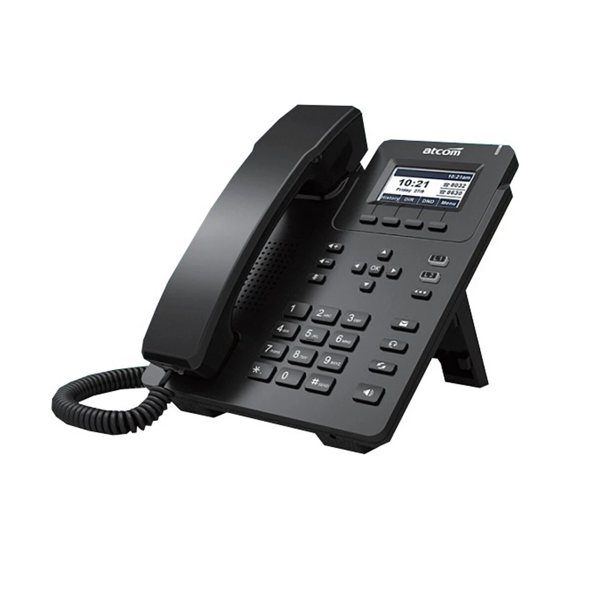 IP Phone ATCOM D20 Support 6 SIP Account 2 Port LAN 10/100 | OfficeMate