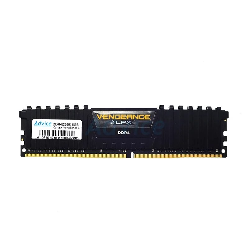 CORSAIR Ram ddr4(2666) vengeance lpx 8gb black color