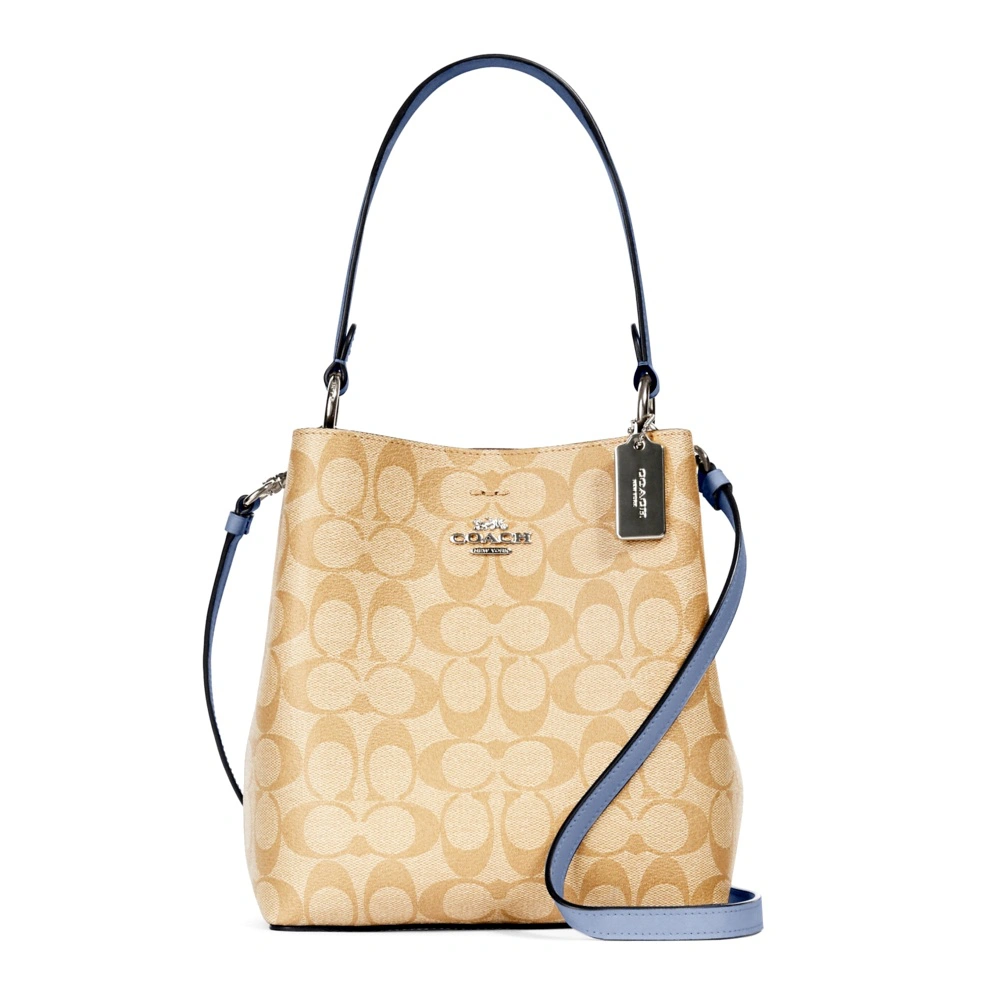 COACH 2312 SMALL TOWN BUCKET BAG IN SIGNATURE CANVAS (SIGPW